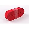 StoffeCenter Elastiek 2 meter (5 mm – € 1,33 / m, rood)