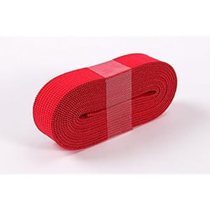 StoffeCenter Elastiek 2 meter (5 mm – € 1,33 / m, rood)