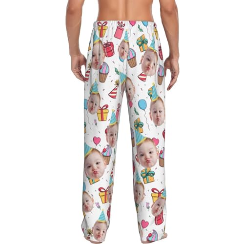 Custom Pajamas Pants Personalized Funny PJ Pant Design with Face Custom Pajama for Men Women with Photo4