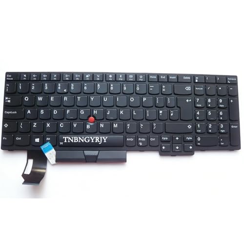 For LENOVO THINKPAD E580 L580 E585 P51S P53�C�������p�m�[�g�p�\�R�� �L�[�{�[�h�p��