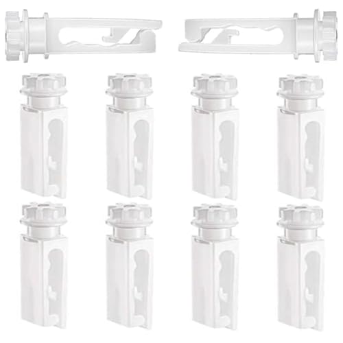 La Mejor Recopilación de Persianas Verticales Walmart , tabla con los diez mejores. 48 Heyaxdin Varillas Giratorias de 10 Piezas Poleas,Varillas de Repuesto Verticales,Varillas para Persianas Verticales,Accesorios de Repuesto para Cortinas Verticales