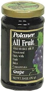 Polaner All Fruit Spreadable Fruit, Grape, 10 oz (283 g)