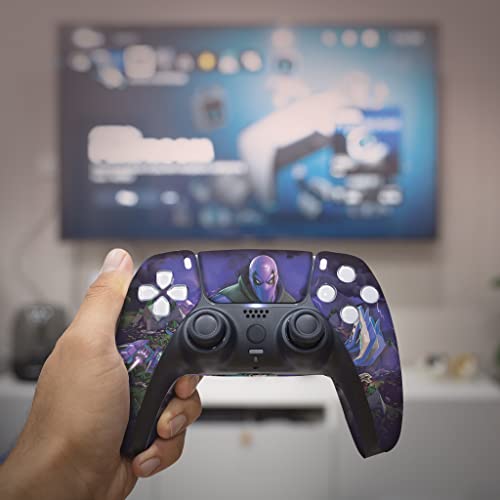 Image of Prowler Fortnight Custom PS-5 Controller Wireless compatible with Play-Station 5 Console by BCB Controllers | Proudly Customized in USA with Permanent HYDRO-DIP Printing (NOT JUST A SKIN) (MODDED)