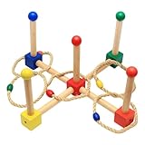 rockible Toss Game Children Gift Playset Education Toy Throwing Game for Park Backyard Playground