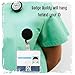 Vintage Blue Floral Badge Buddy - Customizable Badge Backer - Handmade Cute ID Tag for Nurses, RNs, Medical Staff, Teachers, Office Staff & More