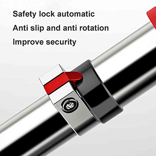 GYHOME Rétractable Barre De Traction, Couloir Porte Murale Pull-up Pole, Installation Gratuite Trou, 72-96cm, Sécurité Charge 250 Kg – Image 5