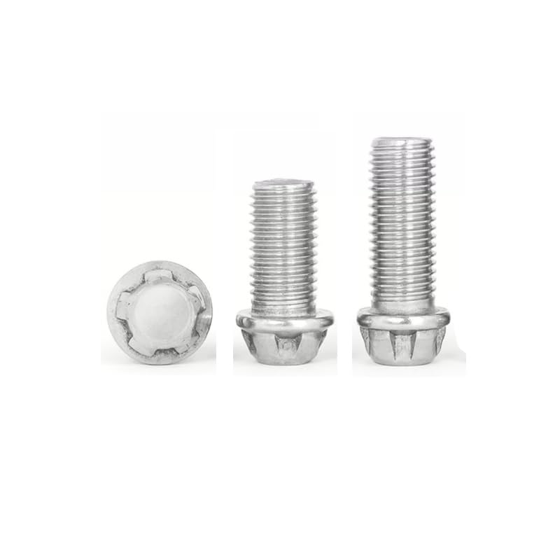 304 Stainless Steel Anti-Theft Bolt for Railway high-Speed Rail Anti-Theft Screws Outer Pentacle Head Bolt M16*25 30 35 40 50 60 - (Size: Special Wrench 1pcs)