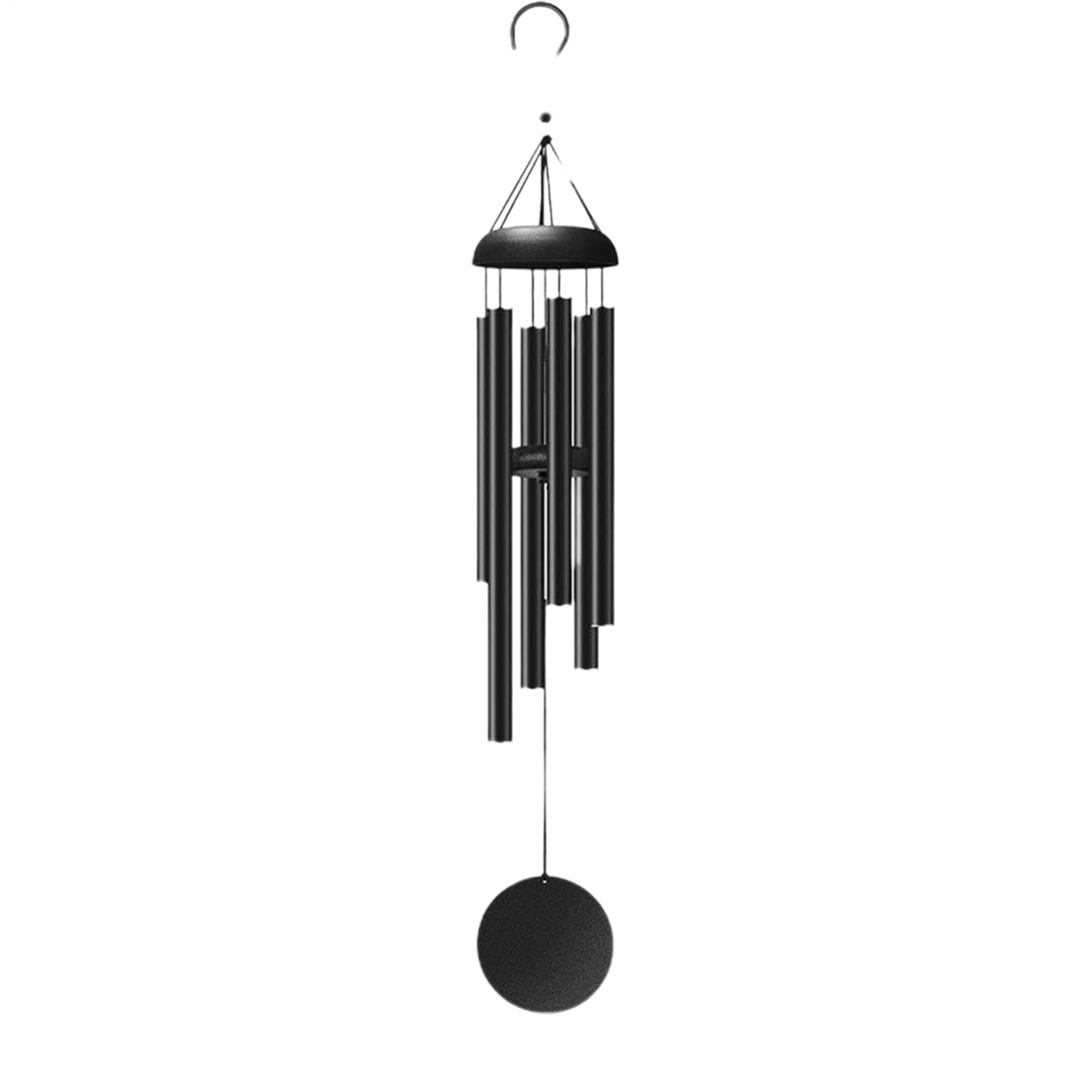 Carillon éolien extérieur anti-stress : 6 tubes 91 cm pour masquer les bruits de voisinage