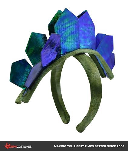 Nicky Bigs Novelties Stegosaurus Headband & Tail Set, Green