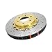 DBA 00-05 Mitsubishi Evo 5/6/7/8 / 06-08 Evo 9 Black Front Drilled And Slotted 5000 Series (dba52218blkxs)