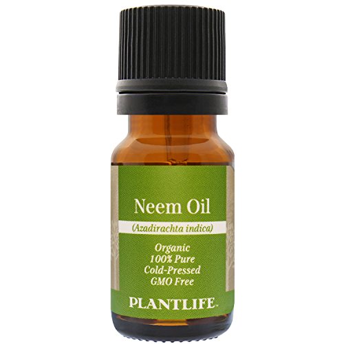 Plantlife Organic Neem Oil - 100% Pure Cold Pressed Base Oil for Aromatherapy - 10 ml