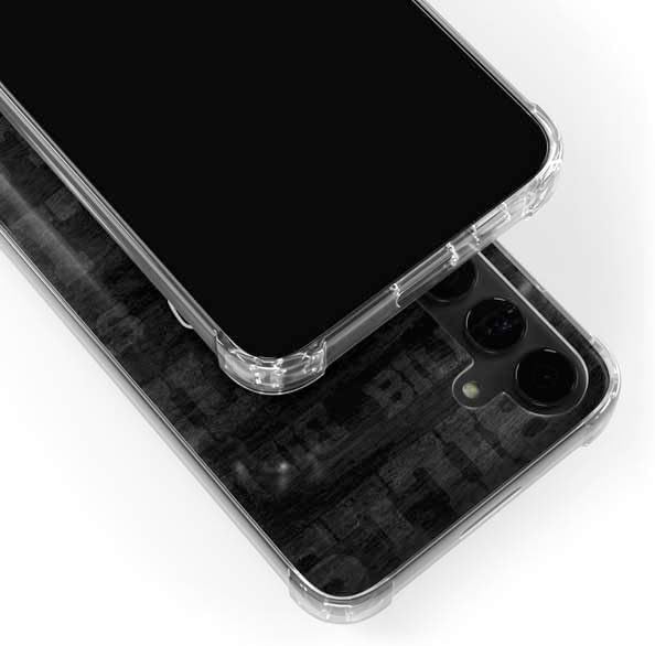 Skinit Clear Phone Case Compatible with Galaxy S24 Plus - Officially Licensed NFL Buffalo Bills Black & White Design