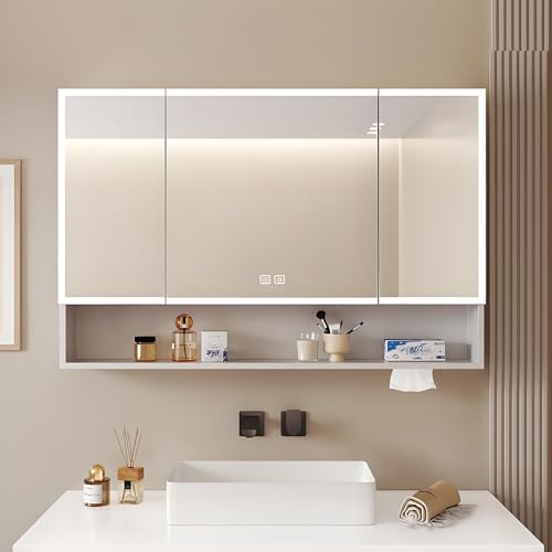 CARTMA�~���[�L���r�l�b�g ���ʉ��ϑ� �Ɩ��t�� ��L���r�l�b�g ���^ ����13cm ��e�ʃ��b�J�[ LED���C�g�ƃ~���[�t�� �܂�~�� ���X�}�[�g�����@�\�t�� �Ǌ|���� ���t�� �^�I���|���t�� �݂�˒I ���ʏ� �ǖʎ��[ ���@�\�o�X���[�� �������[ 