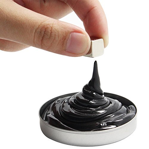 01 Tech Magnetic Putty Slime Creative Super Magnetic Stress Reliever Fun Toys For Kids And Adults - Black