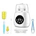 Baby Bottle Warmer, Bottle Baby Sterilizer Warmer 6-in-1 Food Heater for Warm Breast Milk or Formula with LED Display Accurate Temperature Control