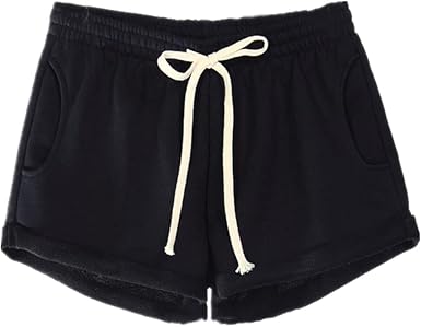 Amazon.com: NP Botín Mujer Pantalones Cortos Verano Negro Más Tamaño Corto  Femme Deporte Encaje Elástica : Ropa, Zapatos y Joyería