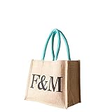 Griff: Baumwollseile. Fortnum & Mason Tasche mit Logo, klein