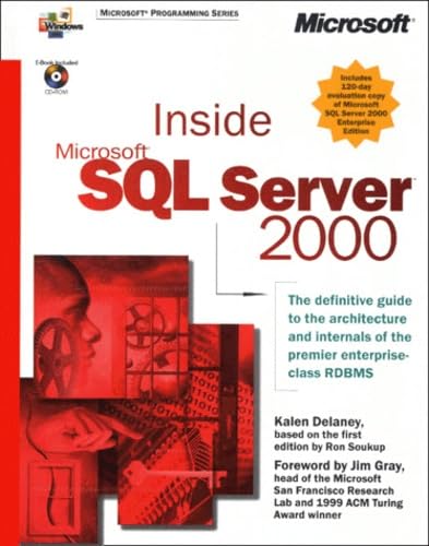 Inside Sql Server 2000. 2 Cd-Rom Included (Dv-Mps Inside)