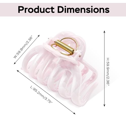 Pinzas para el cabello YIERSO 2 unidades miniatura 4