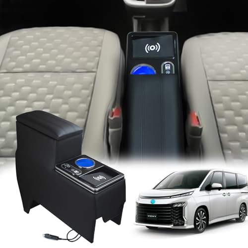 ノア　ヴォクシー90センターコンソール　ドリンクホルダー　ワイヤレス充電 90系 ヴォクシー ノア ハイブリッド車 ワイヤレス充電