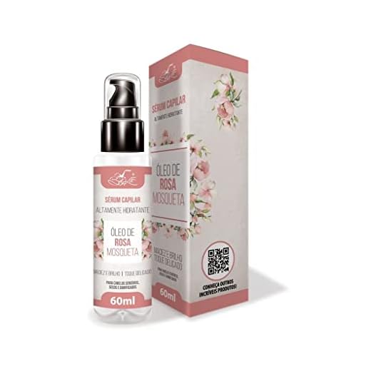 Serum Capilar Óleo de Rosa Mosqueta Altamente Hidratante 60ml