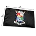 Seal of the Sint Eustatius wapen Flag 3x5 ft Vivid Color and UV Fade Resistant Wall Flags Banners for Outdoor Indoor
