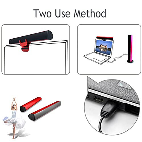 ZEYUAN Mini USB Lautsprecher Laptop Subwoofer Stereo Soundbar Alto-falante para Noteook PC Computado