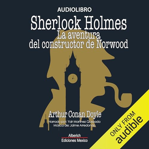 Page de couverture de La aventura del constructor de Norwood [The Adventure of the Norwood Builder]