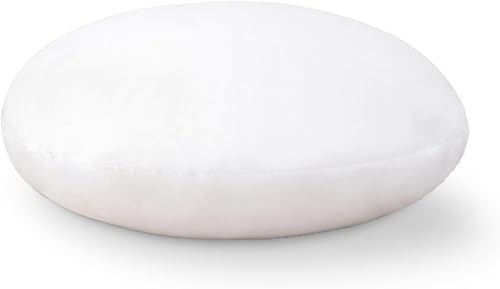 MIULEE Almohada redonda de 18 pulgadas, almohada de suelo, funda de relleno para cojín decorativo, cama, sofá, regalo, boda disponible en Yaxa Colombia