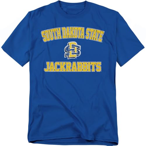 LOGOVISION South Dakota State University Campus Classic Unisex Adult T Shirt Royal Large