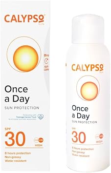 Calyppso Once a Day Sun Lotion Spf 30 200ml - With Its Non-Greasy And Water Resistant Formula, You Can Sit Back And Relax While Enjoying The Sun.