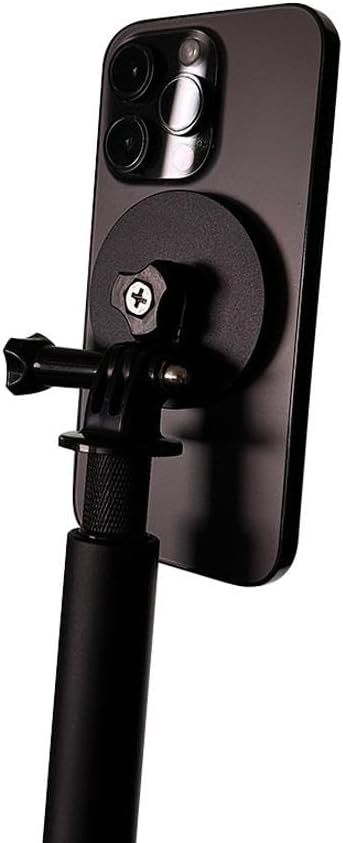 Golf Monopod Selfie Stick,Golf Swing Analyzer Phone Holder,Adjustable Tripod with Spike Stake Golf Accessories,Portable Phone Camera Spike Stake for Recording Your Golf Swing