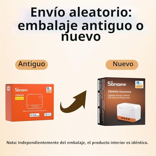 Miniatura 6 de SONOFF ZBMINIL2 Interruptor Inteligente Zigbee, Sin Neutro, Mini Módulo Relé para Luz, Control de 2 Vías, Compatible con Alexa y Google Home, Requiere Hub Zigbee