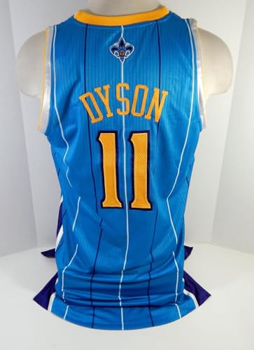 2011-12 New Orleans Hornets Jerome Dyson #11 Game Issued Jersey XL2 DP12523 - NBA Game Used