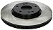 Centric Parts 120.40057 Premium Brake Rotor with E-Coating