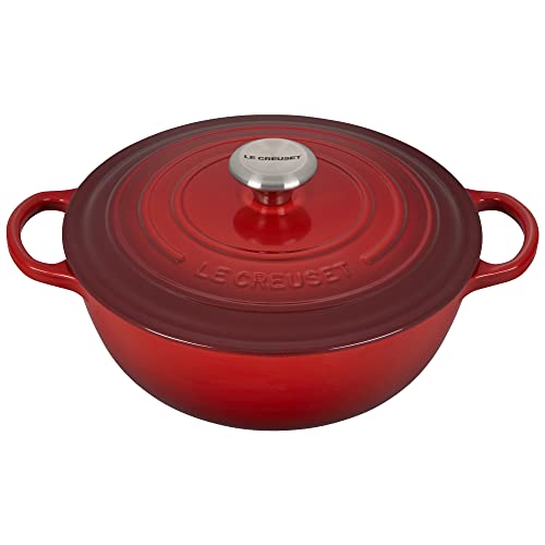 Le Creuset Signature Cast Iron Chef's Oven, 7.5qt, Cerise