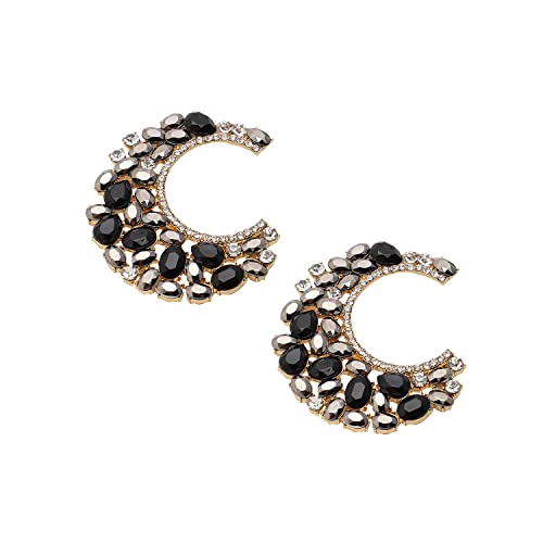 Image of SOHI Hoop Earring For Women and girls, Indo-western Earrings, Fashion Accessories, jewellery for women, Fancy earrings, artificial earrings for ladies