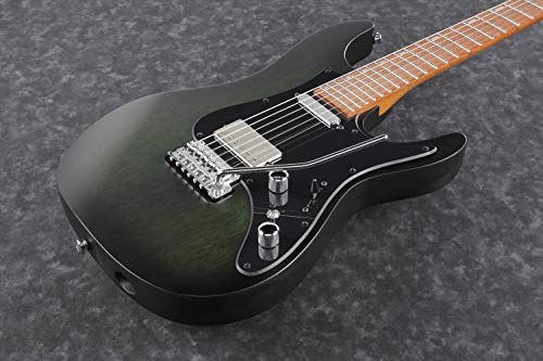 Ibanez EH10-TGM – Guitare électrique Erick Hansel Signature – Transparent Green Matte (+housse) - Les Beatles, Paul McCartney, John Lennon, RIngo Starr, George Harrison Ibanez EH10-TGM - Guitare électrique Erick Hansel Signature - Transparent Green Matte (+housse) – Image 3