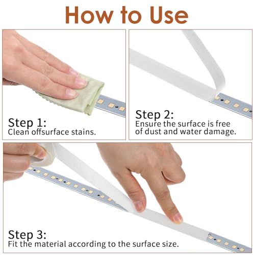 2 Rollen LED Verdunkelungsband Streifen Abdeckung Dimmen Light Dimming Tape Aufkleber Reduziert Blendung bei gleichbleibender Helligkeit für LED Strip TV Hintergrundbeleuchtung Schlafzimmer Deko