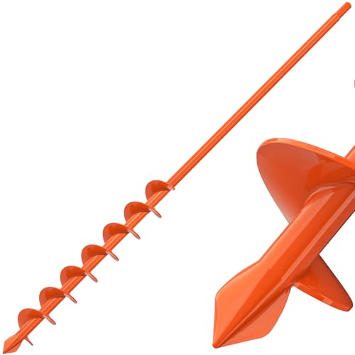 Foret hélicoïdal tarière de jardin en acier carbone Insaga pour outils de perçage