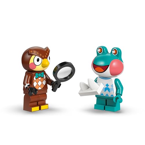 Image of LEGO Animal Crossing Blathers's Museum Collection Building Toy - Pretend Play Set W /2 Toy Minifigures for Girls & Boys, Ages 7+ - Building Blocks for Kids - Gift Idea for Birthdays & Gamers - 77056