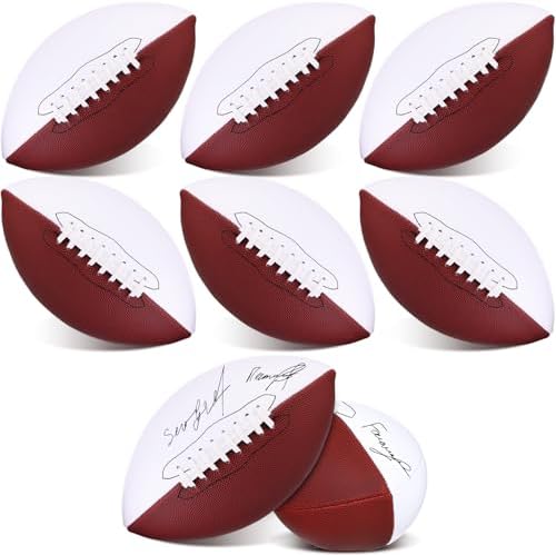 Syhood Pcs Autograph Blank Footballs 12 Inches Spo…