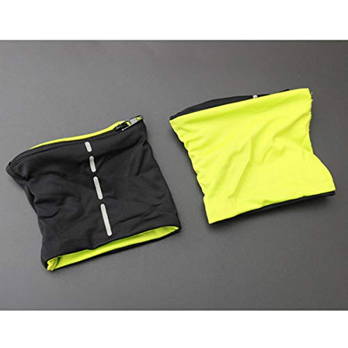 Carteira de pulso Homyl tamanho mini com zíper faixa de transpiração esportiva bolso para cartão de