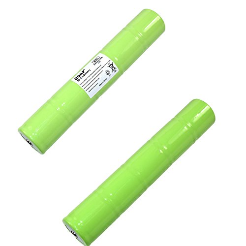 HQRP 2-Pack Battery Compatible with Moltech Power Systems N38AF001A, Intec IMT-3500D, ESR8EE5920 RL1019 RL2019 1/2D Size