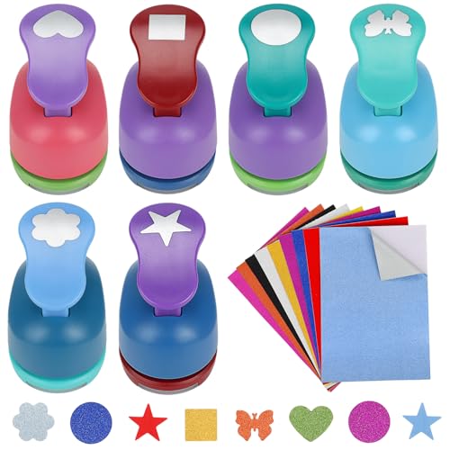Juego de perforadoras de papel para regalar a niños entusiastas del scrapbooking