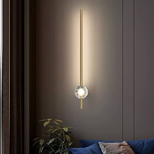 Lámpara de pared de latón WQHPLMD para solucionar pasillos oscuros y sin espacio 5
