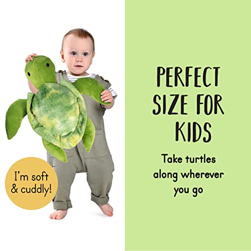 Talking Stuffed Mommy Sea Turtle With 3 Baby Turtles In Her Tummy | Plush Turtles | Stuffed Turtle | Stuffed Animal Family | Stuffed Animal Mom And Baby | Stuffed Animals For Ages 0+ #TOP3