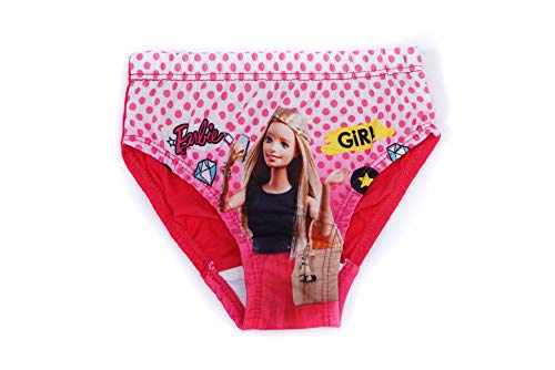 Image of Red Rose Girl's Cotton Printed Underwear | Panties for Girls (Pack of 3,12-18 Months) Multicolour