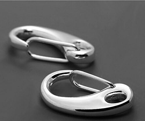 EDC mini carabiner clips 4pc Stainless Steel
