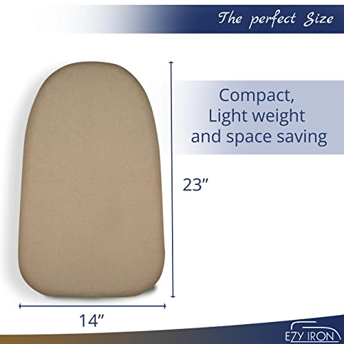 Ezy Iron Tabletop Ironing Board Small Portable 24X14 Compact Mini Table Top Iron Board Set With Cover And Pad For Sewing, Travel, Rv, Dorm With Folding Legs And Laundry Wash Bags & Iron Rest #TOP5
